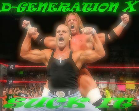 D-GENERATION X  H.B.K & TRIPLE H