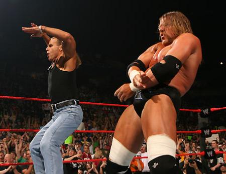 D-GENERATION X  H.B.K & TRIPLE H