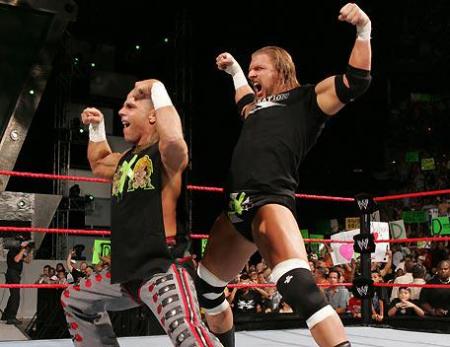 D-GENERATION X  H.B.K & TRIPLE H